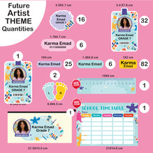 (New) School Labels Package _ Future Artist