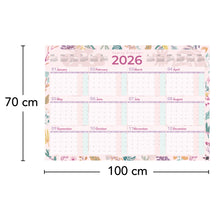 Yearly Planner 2026 Flowers - مخطط سنوي 2026 زهور