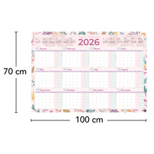 Yearly Planner 2026 Flowers - مخطط سنوي 2026 زهور