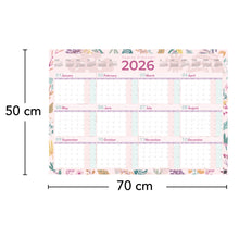 Yearly Planner 2026 Flowers - مخطط سنوي 2026 زهور
