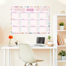 Yearly Planner 2026 Flowers - مخطط سنوي 2026 زهور