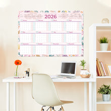 Yearly Planner 2026 Flowers - مخطط سنوي 2026 زهور