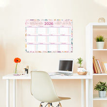 Yearly Planner 2026 Flowers - مخطط سنوي 2026 زهور