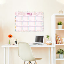 Yearly Planner 2026 Flowers - مخطط سنوي 2026 زهور