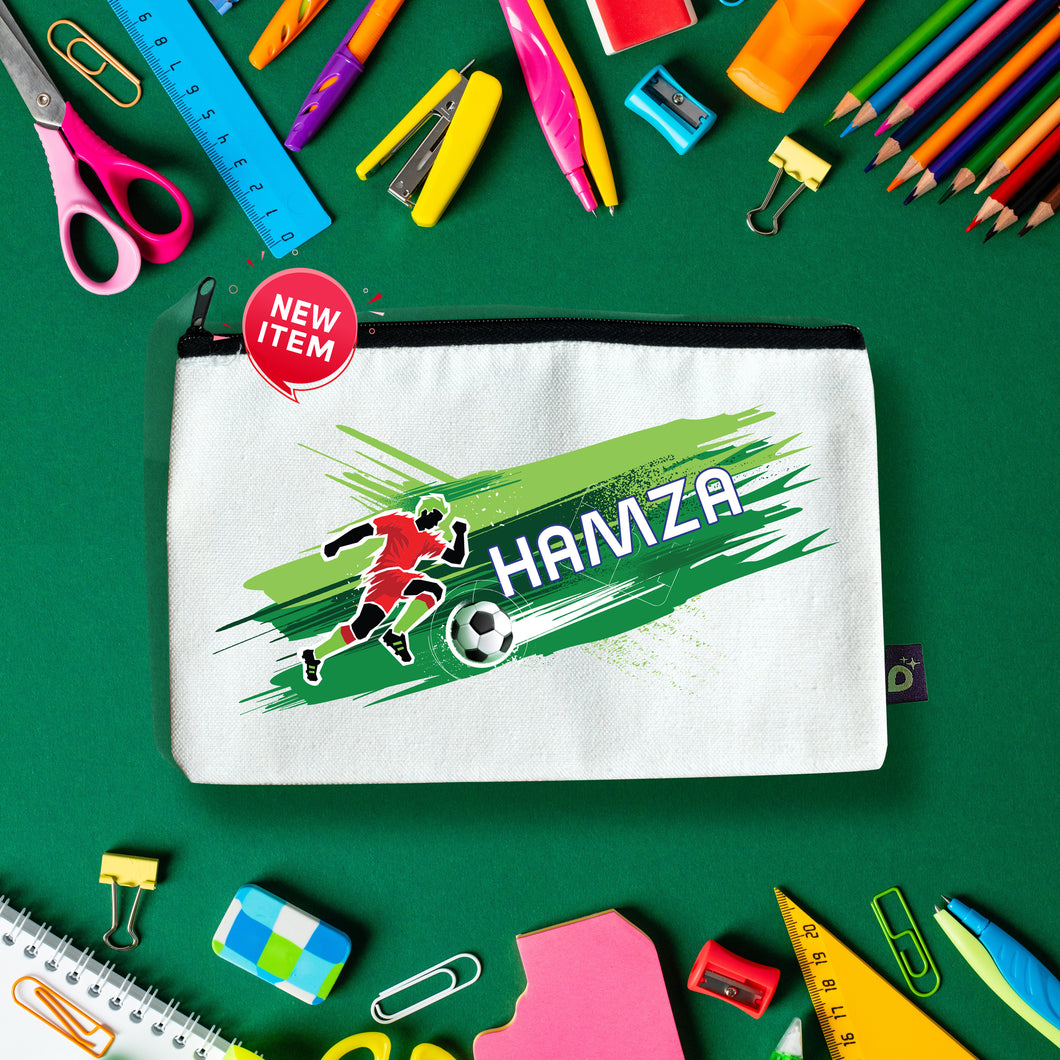 Customized pencil case Football - مقلمة كرة قدم