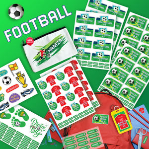 School Labels Package_ Football