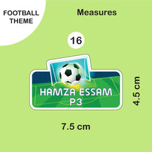 School Labels Package_ Football