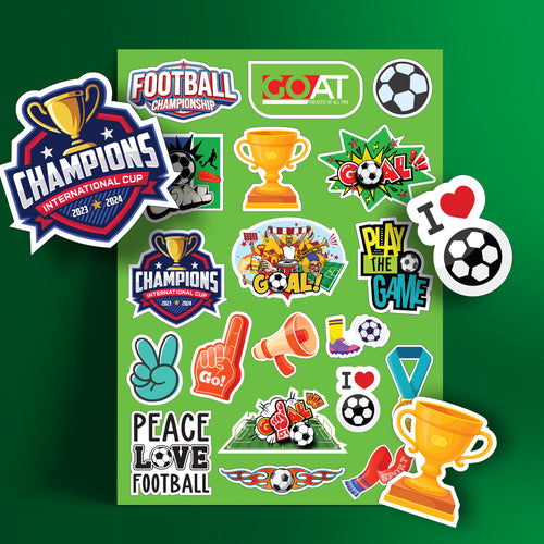 Stickers Waterproof - Football - كرة القدم