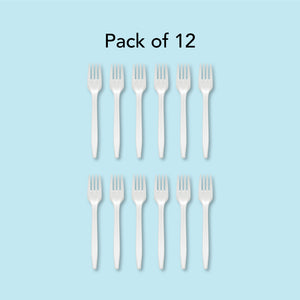 12 Plastic Forks Gamer - مجموعة من 12 شوكة بلاستيك جيمر