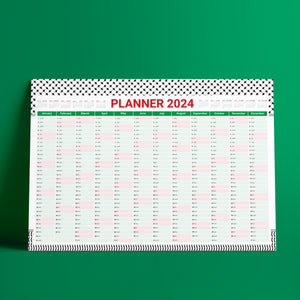 Yearly Planner 2024 Freedom - مخطط سنوي 2024 فريدم