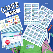 (New) School Labels Mini Package_ Gamer