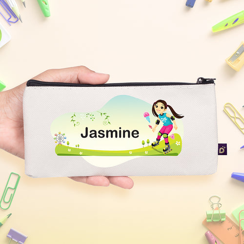Customized pencil case Girl  - مقلمة بأسم طفلك