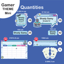 (New) School Labels Mini Package_ Gamer