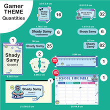 (New) School Labels Package_ Gamer