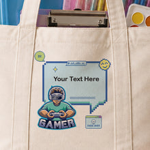 School Supply Delivery Tote Bag with Zipper & Poster Roll Holder شنطة تسليم مستلزمات المدرسة بسوستة وحامل رول اللوحات
