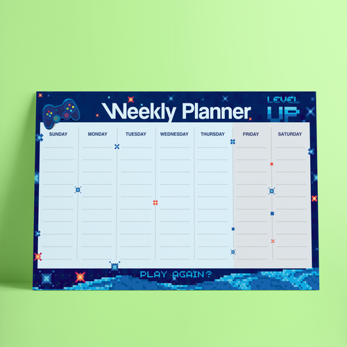 Weekly Planner  - Gamer