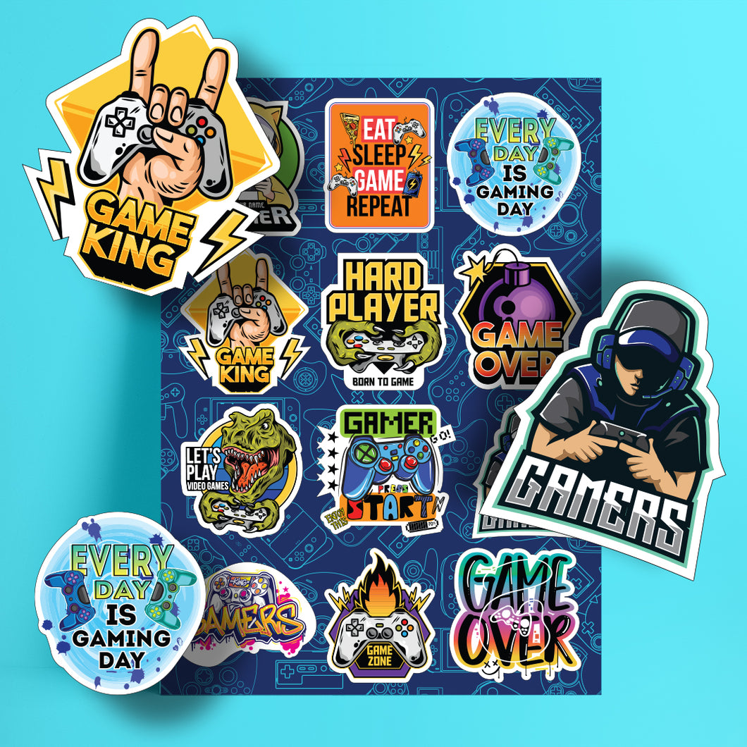Stickers Waterproof - Gamer - جيمر