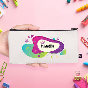 Customized pencil case Hello - مقلمة بأسم طفلك