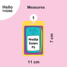 School Labels Package_ Hello