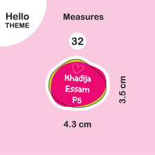 School Labels Package_ Hello