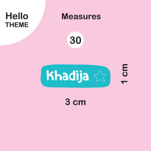 School Labels Package_ Hello