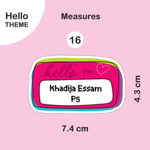 School Labels Mini Package_ Hello