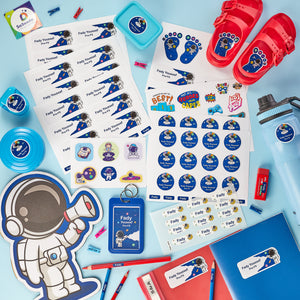 School Labels Package_Astronaut