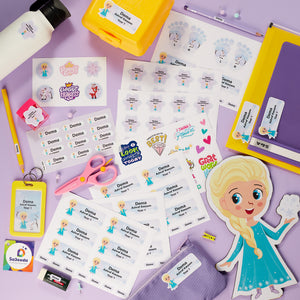 School Labels Package_Elsa