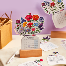 Vase Calendar 2026 تقويم مزهرية