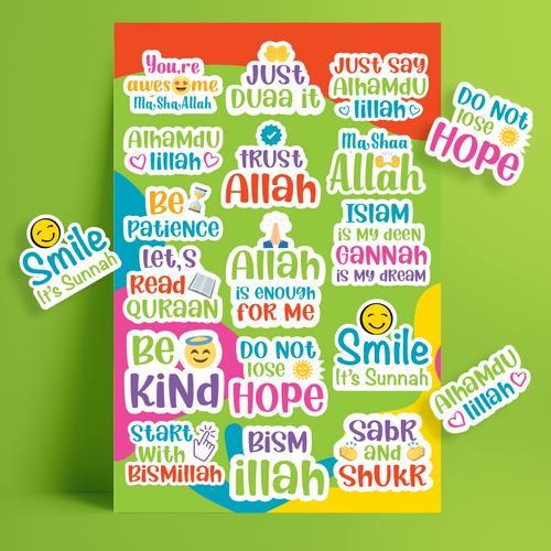 Stickers Waterproof - Faith - إيمان