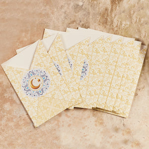 Set of 12 Spoon Envelope Jawahr  مجموعة من ١٢ ظرف للشوكة و الملعقة جواهر