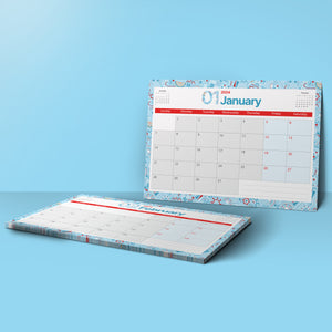 Monthly desk planner Joy - مخطط مكتب شهري جوي