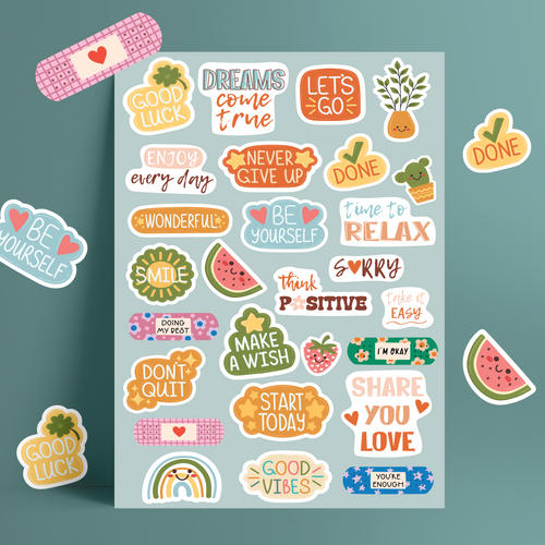 Stickers Waterproof - Laptop