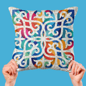 Cushion cover Layal - غطاء خدادية مطبوع ليال