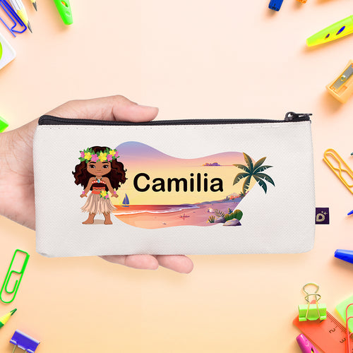 Customized pencil case Moana  - مقلمة بأسم طفلك