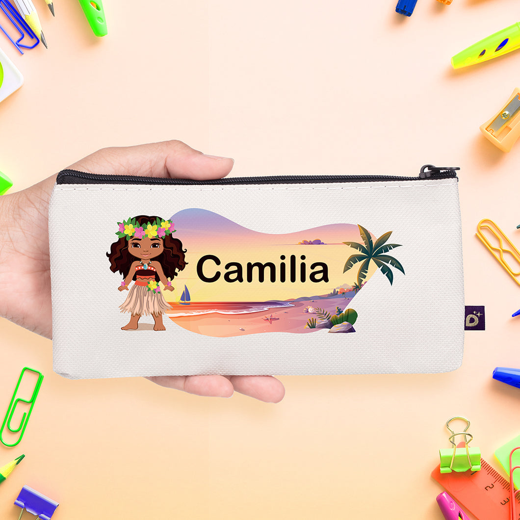 Customized pencil case Moana  - مقلمة بأسم طفلك
