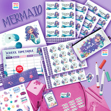 (New) School Labels Package_ Mermaid