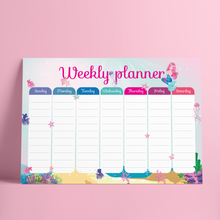 Weekly Planner  - Mermaid