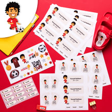 School Labels Package Mo Salah