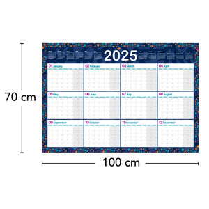 Yearly Planner 2025 Mosaic - مخطط سنوي 2025 موزاييك