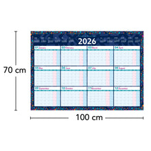 Yearly Planner 2026 Mosaic - مخطط سنوي 2026 موزاييك