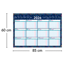 Yearly Planner 2026 Mosaic - مخطط سنوي 2026 موزاييك