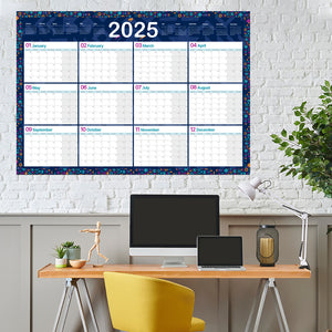 Yearly Planner 2025 Mosaic - مخطط سنوي 2025 موزاييك