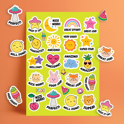 Stickers Waterproof - Motivational - ليموني