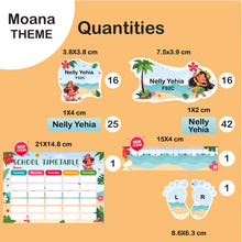 (New) School Labels Mini Package_Moana