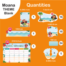 (New) Blank School Labels _Moana
