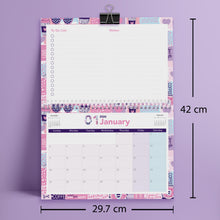 Monthly desk planner Donuts - مخطط مكتب شهري دونتس