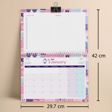Monthly desk planner Donuts - مخطط مكتب شهري دونتس