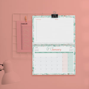 Monthly desk planner Autumn - مخطط مكتب شهري خريف