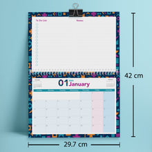 Monthly desk planner Mosaic - مخطط مكتب شهري موزاييك